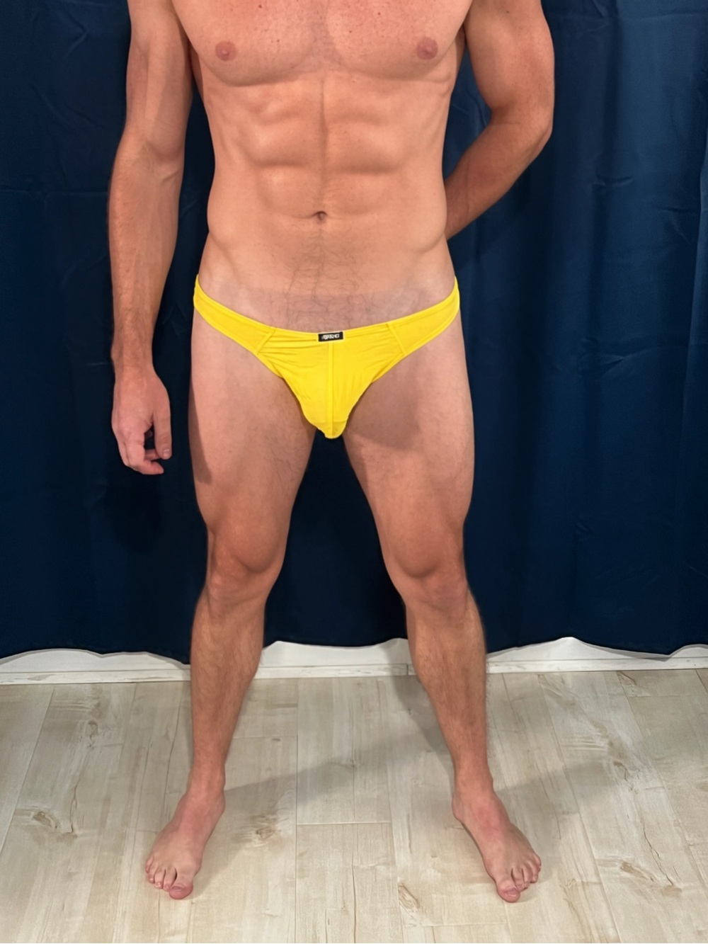Yellow Men’s Low Rise Thong